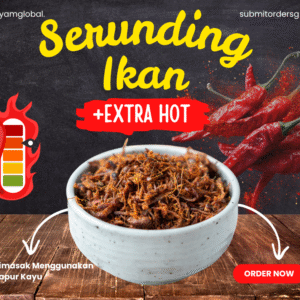 Serunding IKAN (Extra Hot) - 100gram