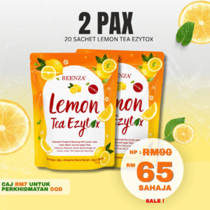 REENZA Lemon Tea EzyTox - 2Pax